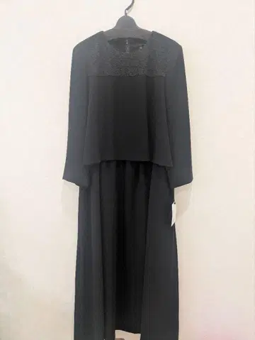 CARETTE 블랙 포멀 예복 상복 원피스 11호