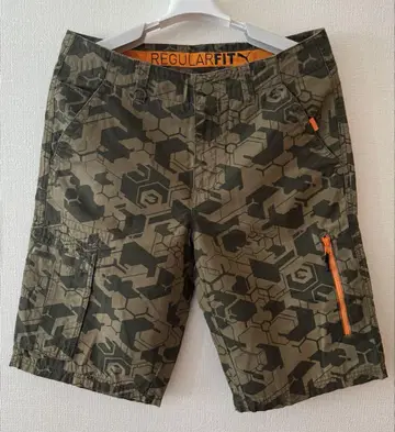 푸마 REGULAR FIT 카모플라주 무늬 숏 팬츠