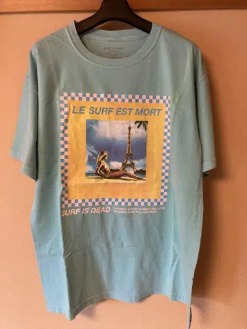 SURF IS DEAD 티셔츠 L 사이즈 사타데즈 서핑