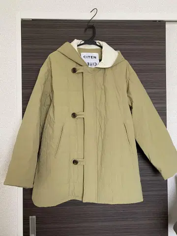 퀼팅 자켓 후드 부착 CITEN