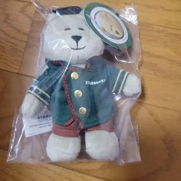 STARBUCKS 곰 봉제 인형 약 15cm