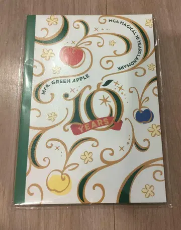 Mrs. GREEN APPLE 10주년 노트