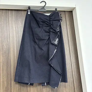 르 쉘 블루 스커트 사이즈 36