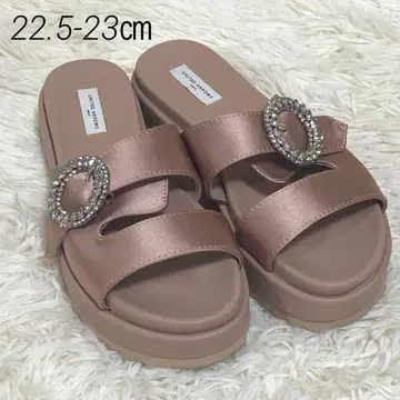 유나이티드 애로우즈 비쥬 샌들 브라운 35