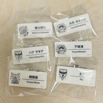 니지산지 니지 페스티벌 네임 배지 I 그룹