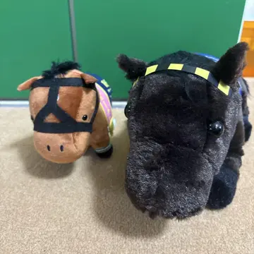 라이스 샤워 메지로 오크스 말 봉제 인형 경마 오크스 천황상