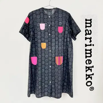 마리메꼬 마리메꼬 이로이넨타키 반팔 원피스 160