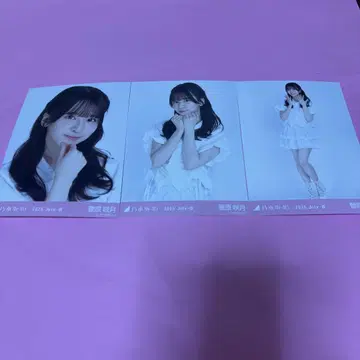 노기자카46 스가하라 사츠키 브로마이드 프릴 미니 스커트 컴프