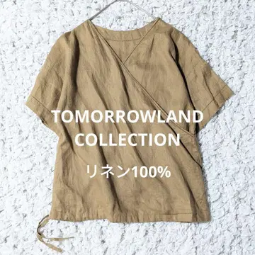 투모로우랜드 컬렉션 린넨 100% 카슈쿨 린넨 반팔