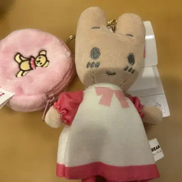 새상품 택 포함 시마무라 마론 크림 키링