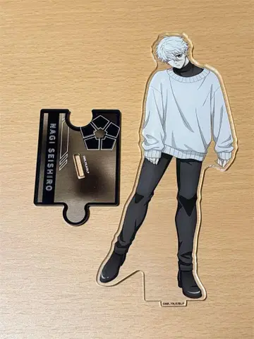블루 록 라운드 원 아크릴 스탠드 나기 세이시