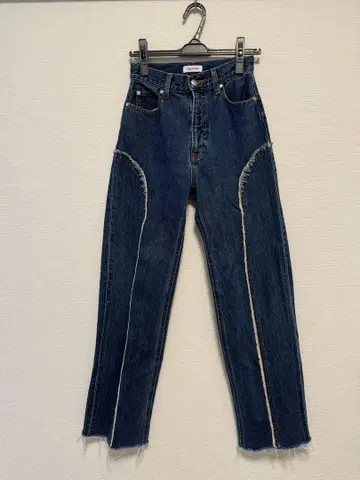 LAGUA GEM 프린지 데님 23인치