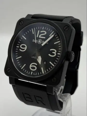 BELL&ROSS 벨로스 BR03-92 블랙 매트 세라믹 오토매틱