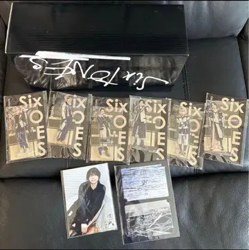 SixTONES 포토 카드 세트 미사용