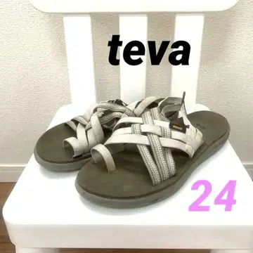 TEVA:VOYA STRAPPY 스트랩 샌들 내추럴 24cm