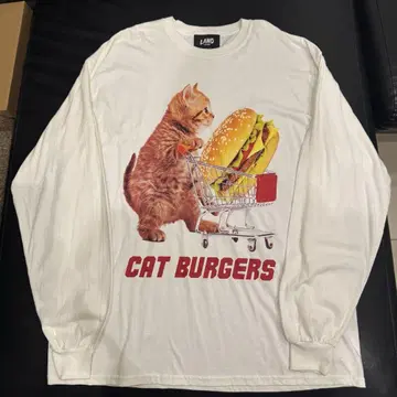 LAND by MILKBOY / CAT BURGERS 롱 T 고양이