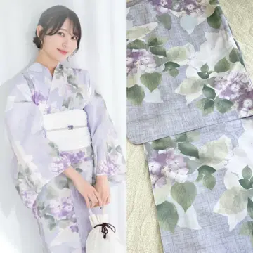 유카타 꽃무늬