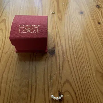AURORA GRAN 산쿠 펄 목걸이 K10