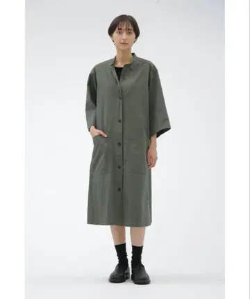 MHL. COTTON CUPRA PLAINWEAVE 원피스 미사용 새상품