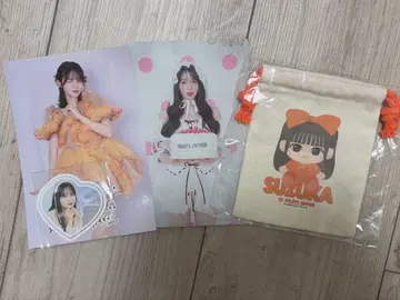 FRUITSZIPPER 진사이 스즈카 복조리 스티커 엽서