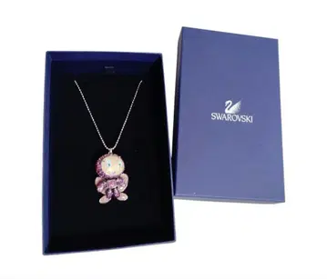 새상품급 SWAROVSKI 에리카 펜던트 핑크 계열