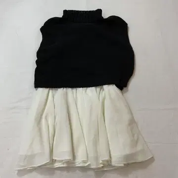 CELFORD 레이어드 코드 얀 니트 풀오버 ONE SIZE