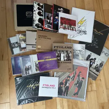 FTISLAND CD DVD 등 묶음 판매 사인 포함 팜플렛