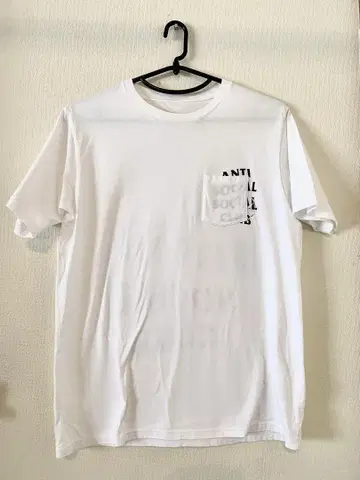 ANTI SOCIAL SOCIAL CLUB 화이트 티셔츠 XL 반팔