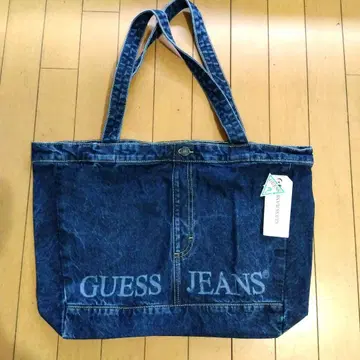 GUESS JEANS 데님 토트백 게스 데님 토트백