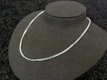 폭 2.2mm 길이 60cm 정품 실버 925 스퀘어 베네치안 체인