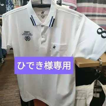 Beverly Hills Polo Club 피케 셔츠 LL 화이트