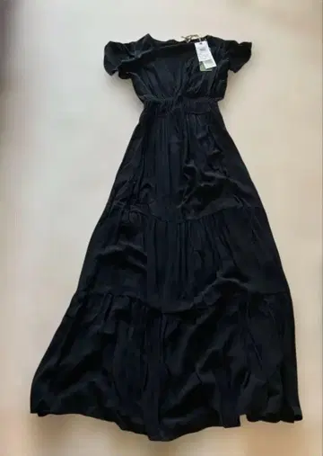 RINASCIMENTO Nero Black 롱 드레스 S