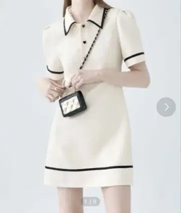 LA POMME petit 폴로 컬러 스포츠 원피스 S