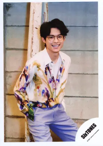 SixTONES 마스카라/피규어 마츠무라 호쿠토 공식 사진 *1장