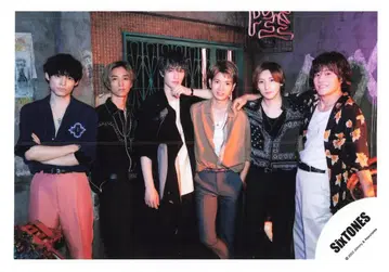 SixTONES 22년 Feel da CITY 집합 공식 사진 *1장