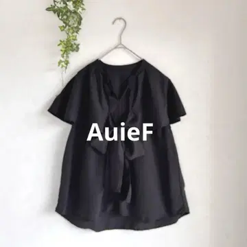 그레디 브릴리언트 AuieF 아우이브 새상품급 케이프 리본 블라우스