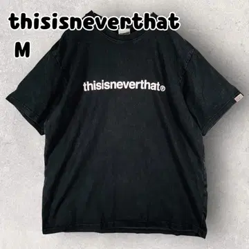 Thisisneverthat 디스이즈네버댓 티셔츠 M 블랙