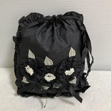 사에라 히스 크로네 블랙 꽃 모티브 복조리