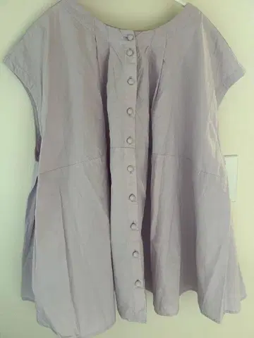 nest Robe 연보라색 슬리브리스 블라우스
