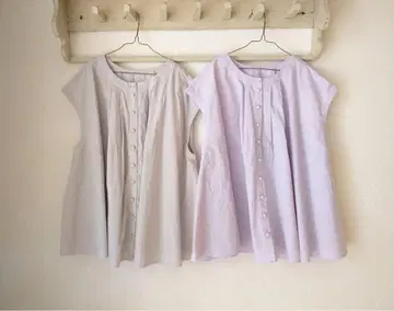 nest Robe 슬리브리스 블라우스