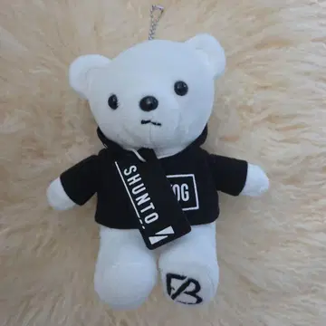 SHUNTO 화이트 베어 봉제 인형 곰 BE:FIRST