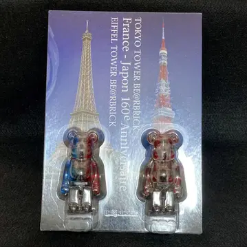 BE@RBRICK 100% 도쿄 타워 & 에펠탑 트윈 타워 팩