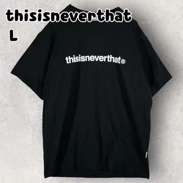 Thisisneverthat 디스이즈네버댓 티셔츠 L 블랙