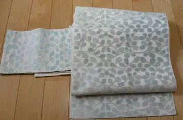 기모노 쿠루리 나고야 오비 순수 실크 하카타 오리 오리지널