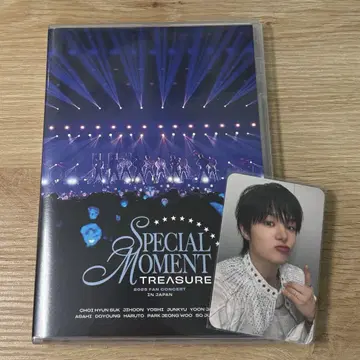 TREASURE FAN CONCERT DVD 트레이딩 카드 지훈