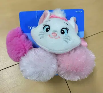 디즈니 세련된 캣 마리 스크런치 헤어 밴드