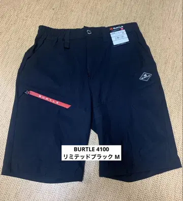BURTLE 4100 숏 팬츠 M 리미티드 블랙