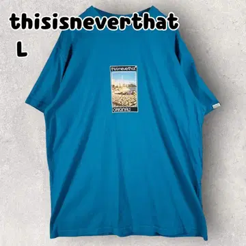 Thisisneverthat 디스이즈네버댓 티셔츠 L 블루