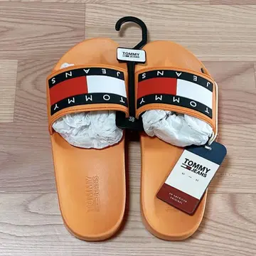 타미힐피거 샌들 오렌지 유니섹스