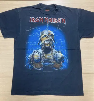 IRON MAIDEN XL 84'~85' 투어 티셔츠